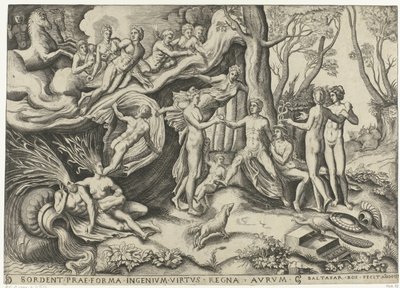 パリの審判 作： Balthazar van den Bos