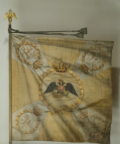 ニコラス1世の歩兵連隊のセントジョージフラグ、1830〜1840年代 作： Banners and Standards Flags