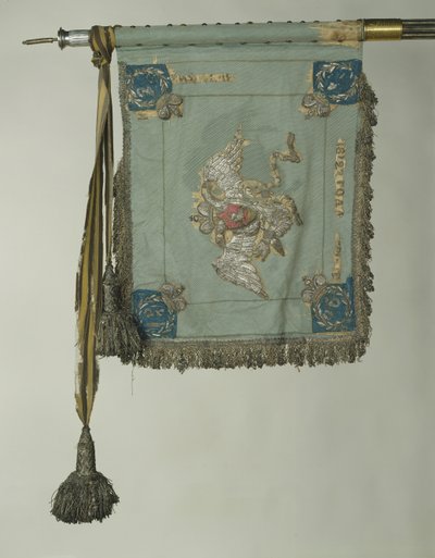 陛下の聖ジョージの基準ライフガードキュラシエ連隊、c。 1830 作： Banners and Standards Flags