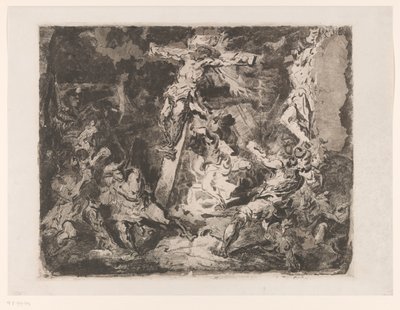 十字架上のキリスト 作： Barbara Elisabeth van Houten (signed by artist)