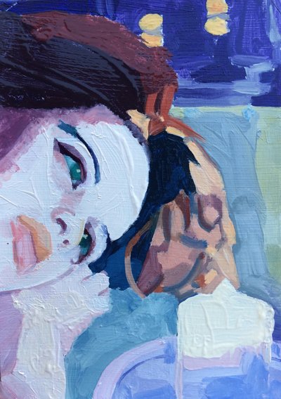キャンドルライト3」、2015年 作： Barbara Hoogeweegen