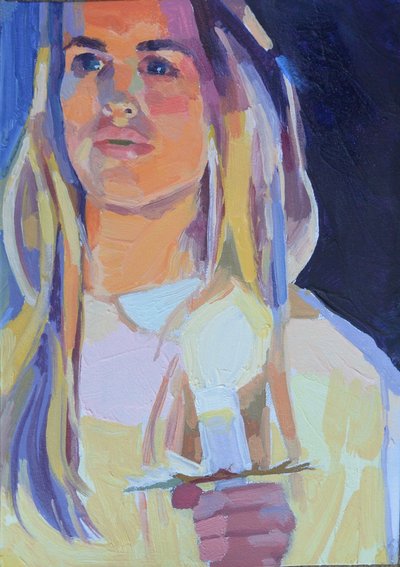 キャンドルライト5」、2015年 作： Barbara Hoogeweegen