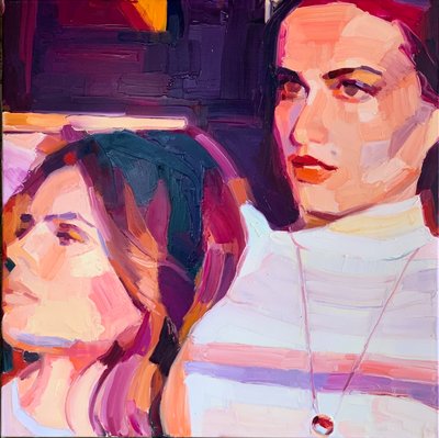 2020年夕方 作： Barbara Hoogeweegen