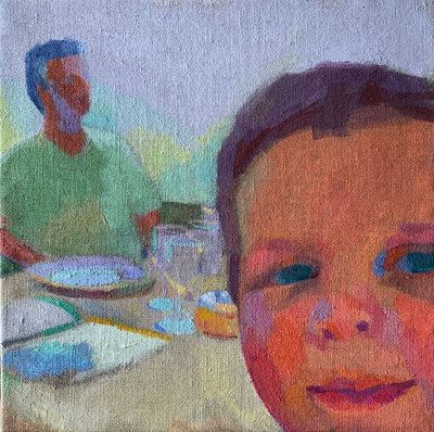 Eyeing up the Icecream , 2029 作： Barbara Hoogeweegen
