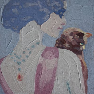 フェイス8」、2012年 作： Barbara Hoogeweegen