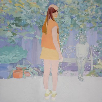ガール・オン・ファイア」、2014年 作： Barbara Hoogeweegen
