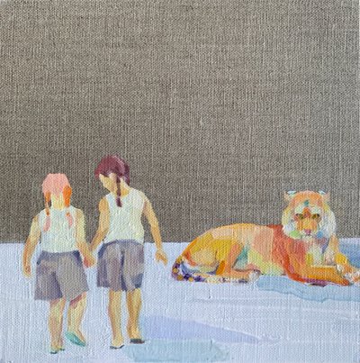 キープ・アン・アイ」、2020年 作： Barbara Hoogeweegen
