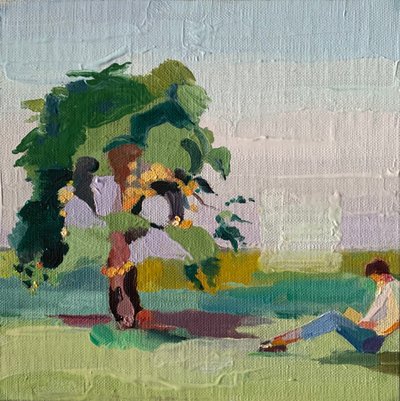 ノックノック、2020年 作： Barbara Hoogeweegen