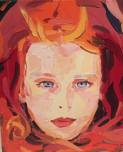 炎上」、2017年 作： Barbara Hoogeweegen