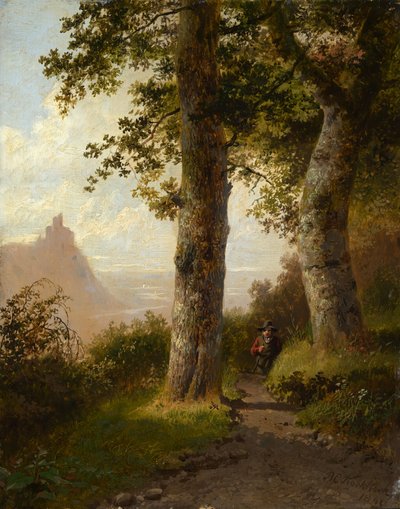  作： Barend Cornelis Koekkoek