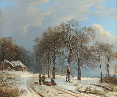 冬の風景 冬の風景 作： Barend Cornelis Koekkoek
