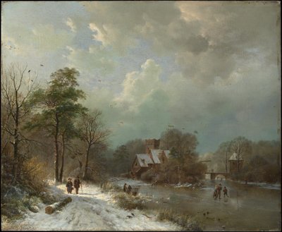  作： Barend Cornelis Koekkoek