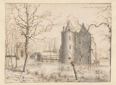 フリッセルシュタイン城、ヴェーゲルの眺め 作： Barend Klotz (attributed to)