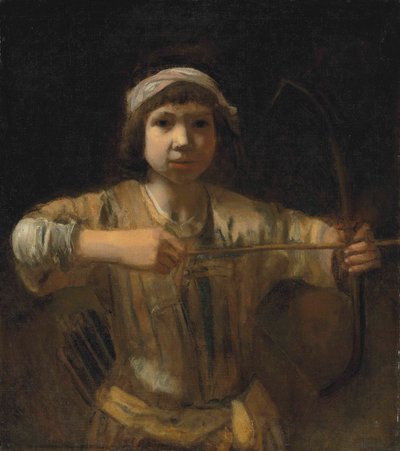 弓矢を持つイシュマエル 作： Barent Fabritius
