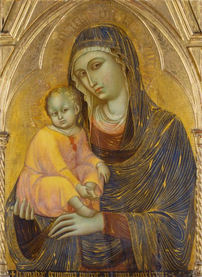 聖母子 作： Barnaba da Modena