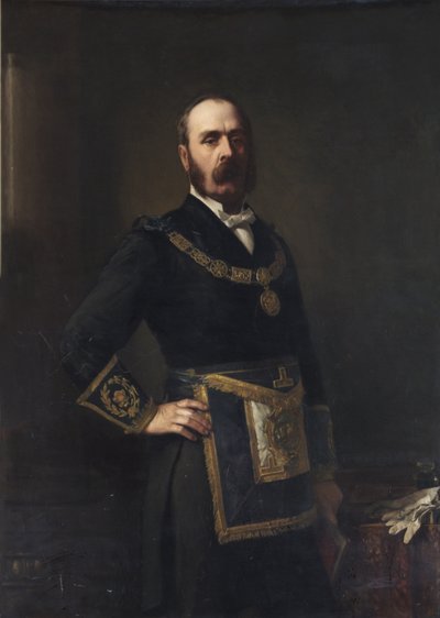 ジョンブラッドディックモンクトン卿、1883年 作： Barnett Samuel Marks