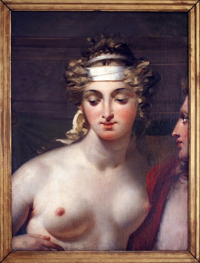 18世紀から19世紀のヘレンの拉致の断片 作： Baron Antoine Jean Gros