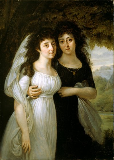 メストル姉妹の肖像 作： Baron Antoine Jean Gros