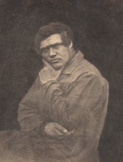 男性の肖像画、1840 年代後半。 作： Baron Louis Adolphe Humbert De Molard