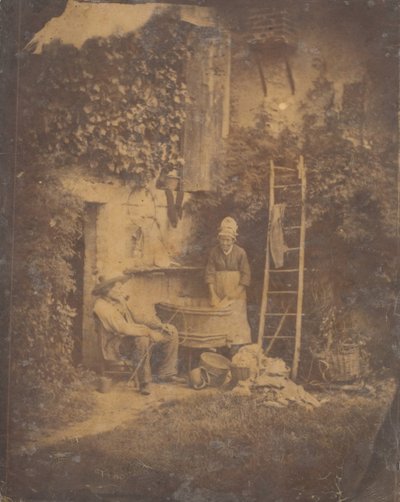 ランドリー、1840年代。 作： Baron Louis Adolphe Humbert De Molard