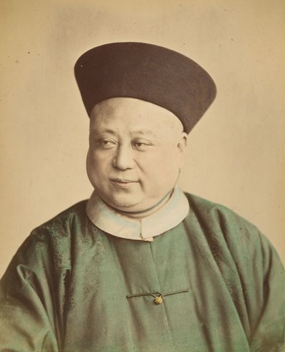[中国紳士]、1870年代。 作： Baron Raimund von Stillfried