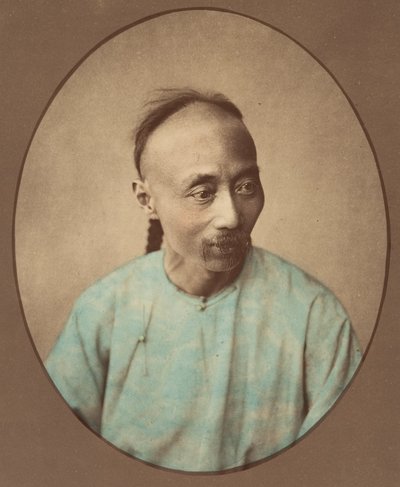 [中国人]、1870年代。 作： Baron Raimund von Stillfried