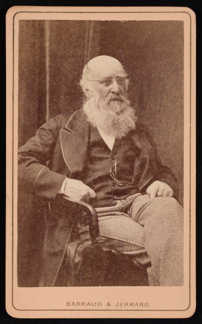 J. H. シルバートの肖像、1877 年以前。 作： Barraud and Jerrard