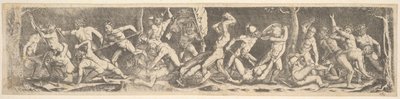 16 世紀初頭のバナー コピーをめぐる戦い。 作： Barthel Beham