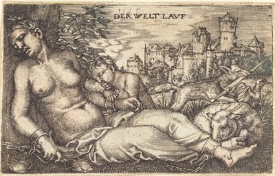 "Der Welt Lavf" (眠れる正義) 作： Barthel Beham