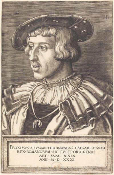 皇帝フェルディナンド 1 世 作： Barthel Beham