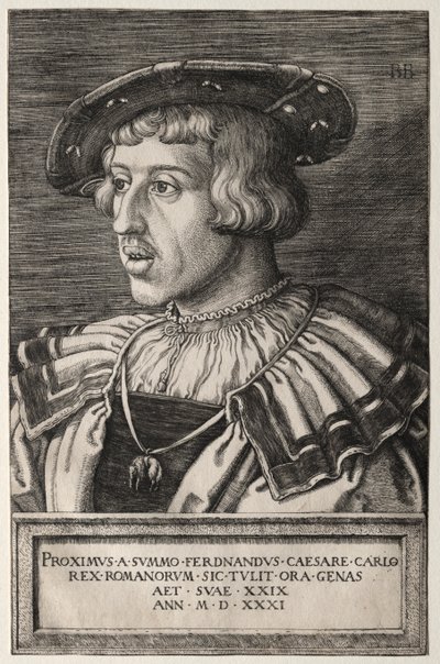 フェルディナンド1世 作： Barthel Beham