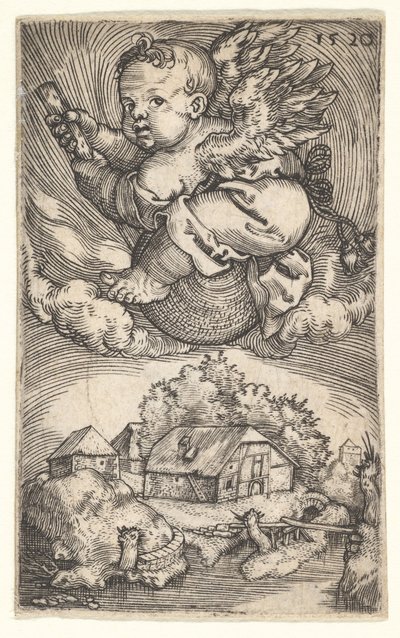 17世紀半ばに宙を舞う天才。 作： Barthel Beham
