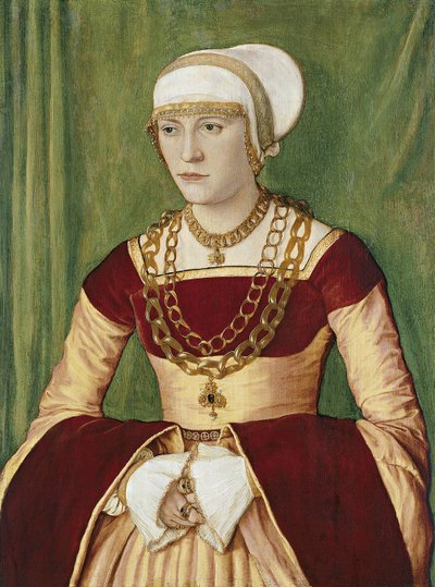 ウルスラ・ルドルフの肖像 作： Barthel Beham