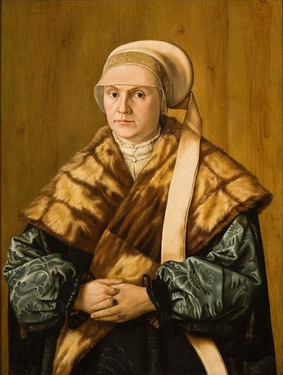 女性の肖像画 作： Barthel Beham