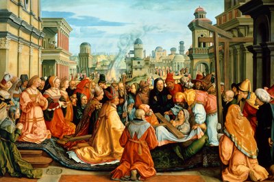 聖なる十字架の伝説 作： Barthel Beham