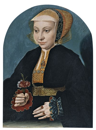 女性の肖像 作： Bartholomaeus Bruyn