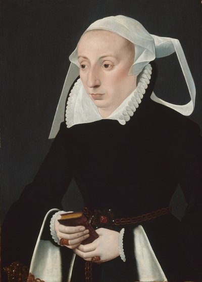 祈祷書を持つ女性の肖像 作： Bartholomaeus Bruyn the Younger