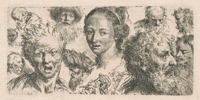 11頭の研究 作： Bartholomäus Ignaz Weiss