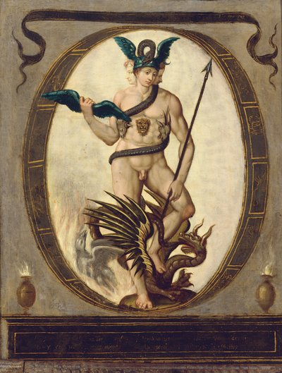 錬金術の寓意 作： Bartholomaeus Spranger