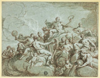 アポロとミューズ 作： Bartholomaeus Spranger