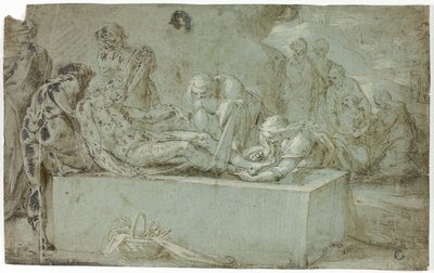 埋葬 作： Bartholomaeus Spranger