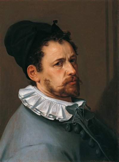 自画像、1585年頃。 作： Bartholomaeus Spranger