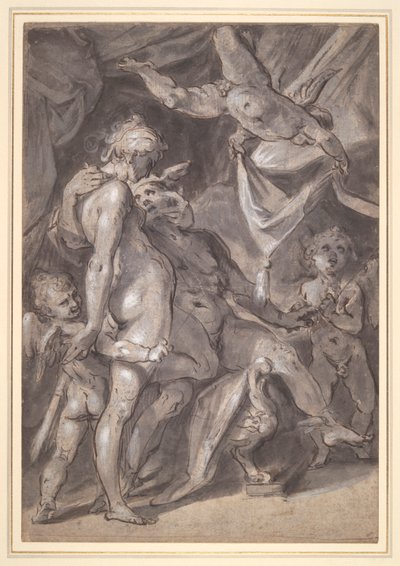 金星と水星 作： Bartholomaeus Spranger