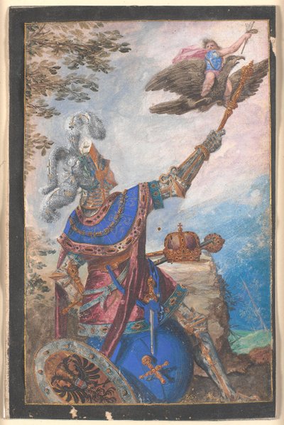 ハプスブルク家の絵画の寓話 作： Bartholomäus Strobel d.Y.