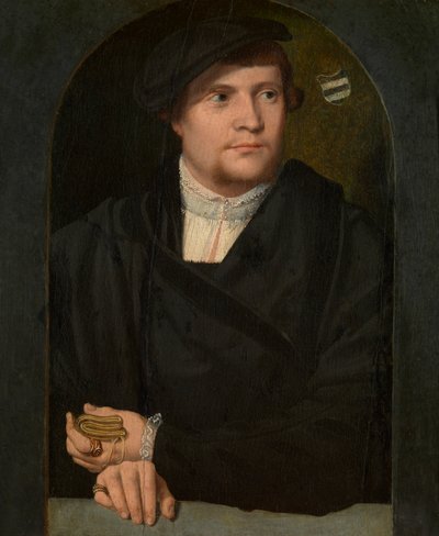 Retrato de homem (óleo sobre painel) 作： Bartholomaeus the Elder Bruyn