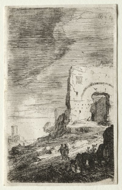 カラカラ浴場 作： Bartholomeus Breenberg