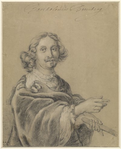 バーソロミュー ブレンバーグの肖像 作： Bartholomeus Breenbergh (possibly)