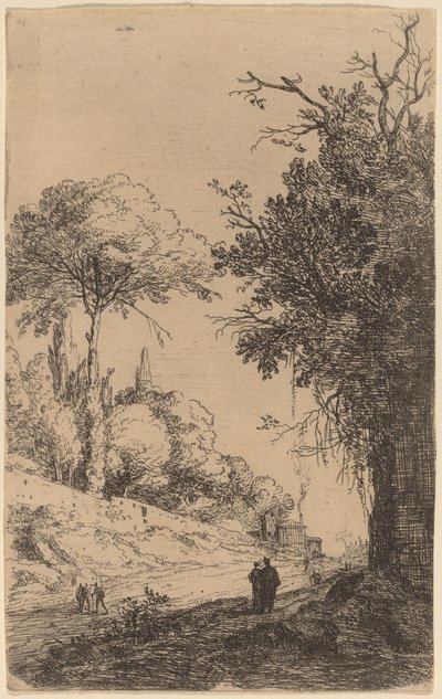 フラミニア街道の一部 作： Bartholomeus Breenbergh