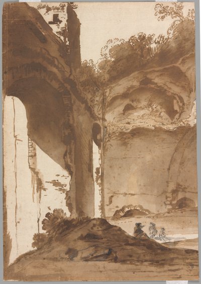 チボリのマエケナス邸 作： Bartholomeus Breenbergh