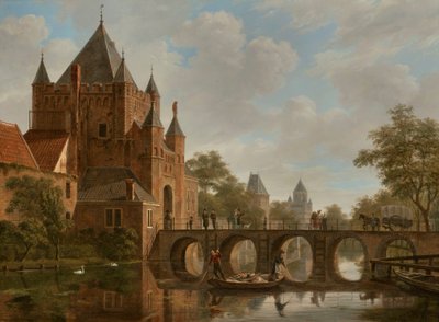 グロートハウトポート、ハーレム 作： Bartholomeus Johannes van Hove